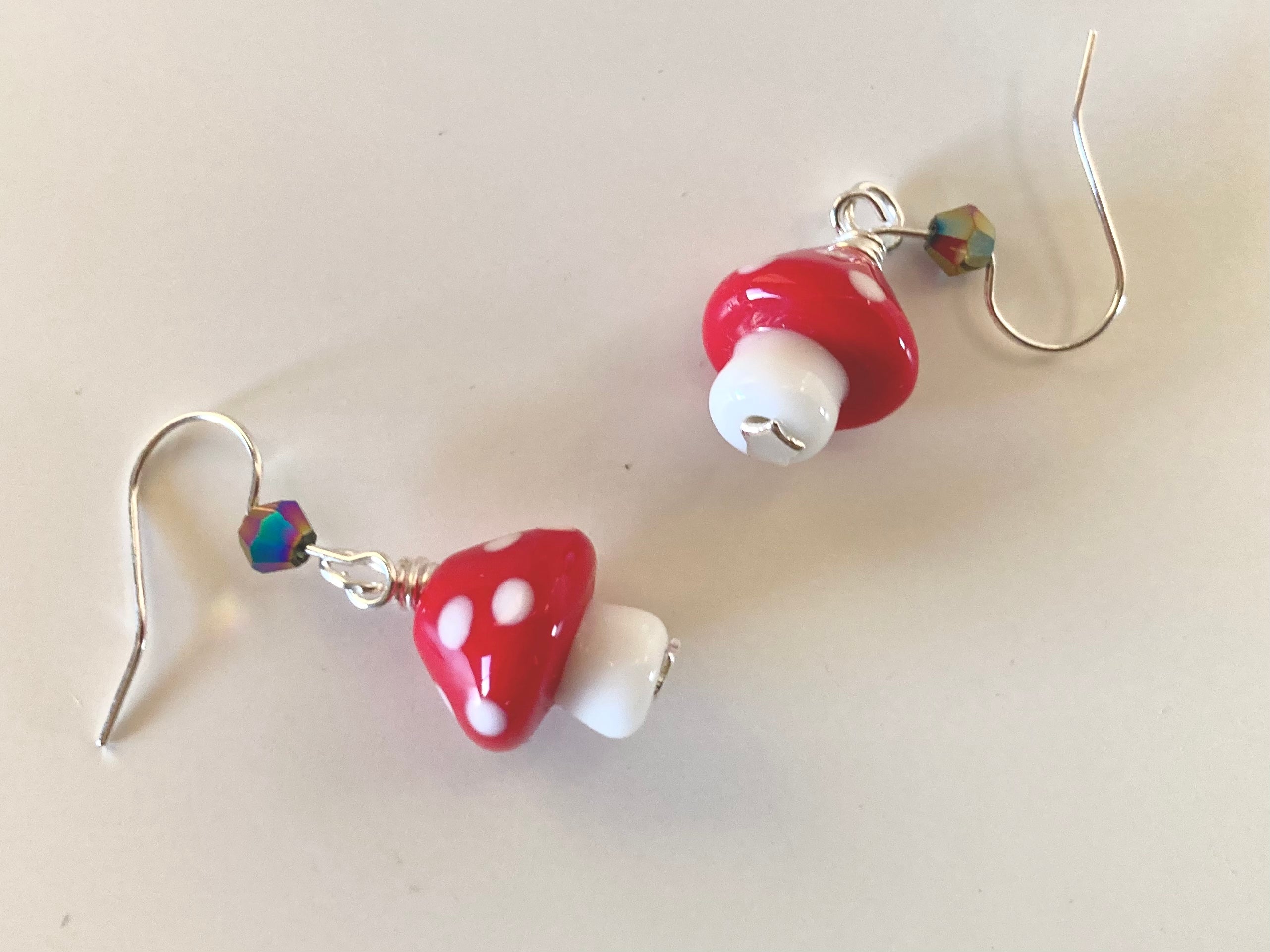 Enchanting Toadstool Charm Earrings | Whimsical Cottagecore Mushroom Fairy Jewelry