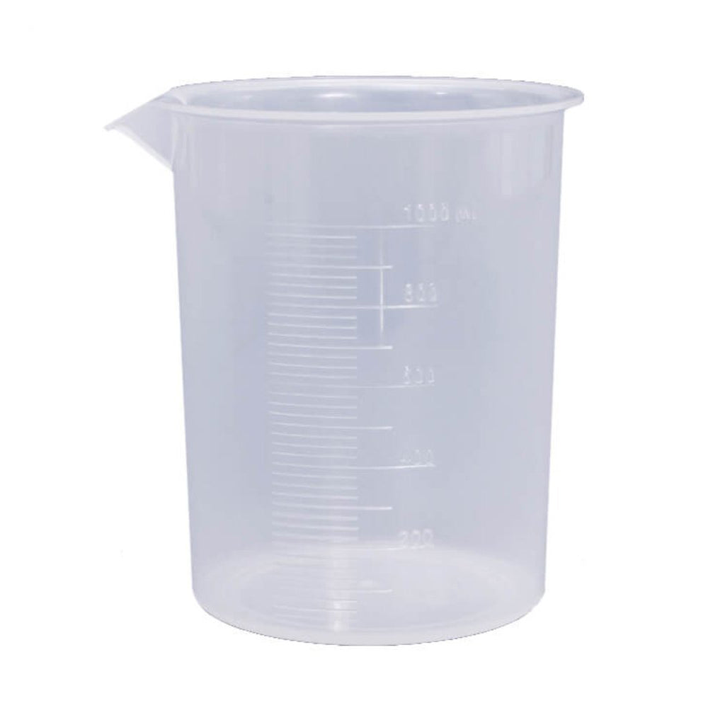 1000 mL Beaker | Electroforming Tank |  Polypropylene Beaker | Cu Electroforming Supply