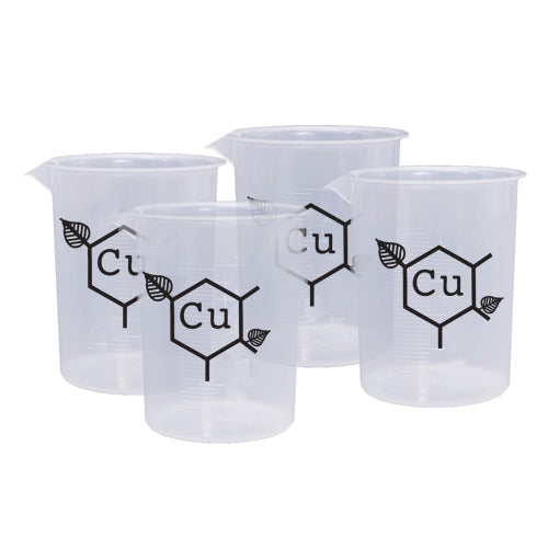 1000 mL Beaker | Electroforming Tank |  Polypropylene Beaker | Cu Electroforming Supply