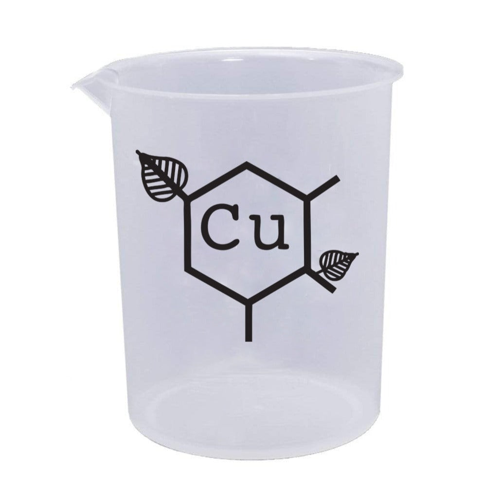 1000 mL Beaker | Electroforming Tank |  Polypropylene Beaker | Cu Electroforming Supply