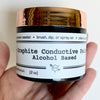 Alcohol Base Conductive Paint | 2oz Jar of Graphite Conductive Paint | Copper Electroforming Supplies | Sold Singly or in a Set with Polyurethane Lacquer and Paint Thinner