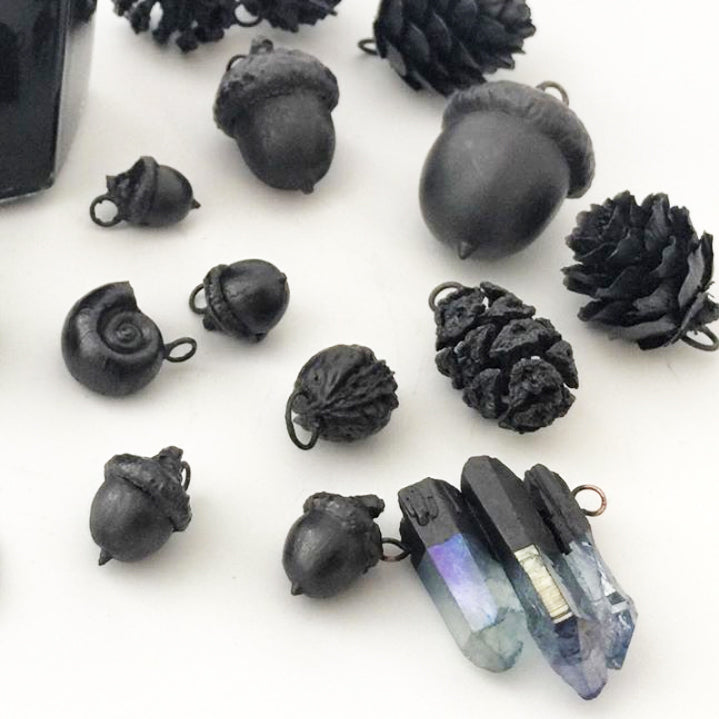 Water Base Conductive Paint for Electroforming | 2oz Jar Graphite Conductive Paint for Electroformed Jewelry | Copper Electroforming Supply