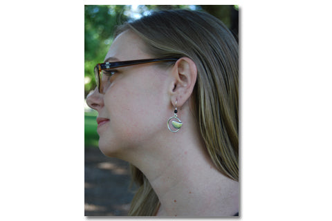 Minimal Silver Bird Earrings | Bird Charm Earrings | Cute Bird Jewelry