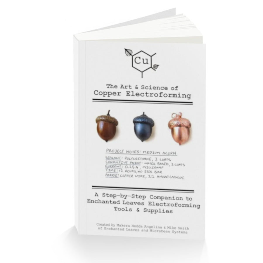 Cu MiniForm XL Power Supply for Electroforming Copper | 5 Amp | With Electroforming Tutorial Booklet |Small Compact Jewelry Rectifier