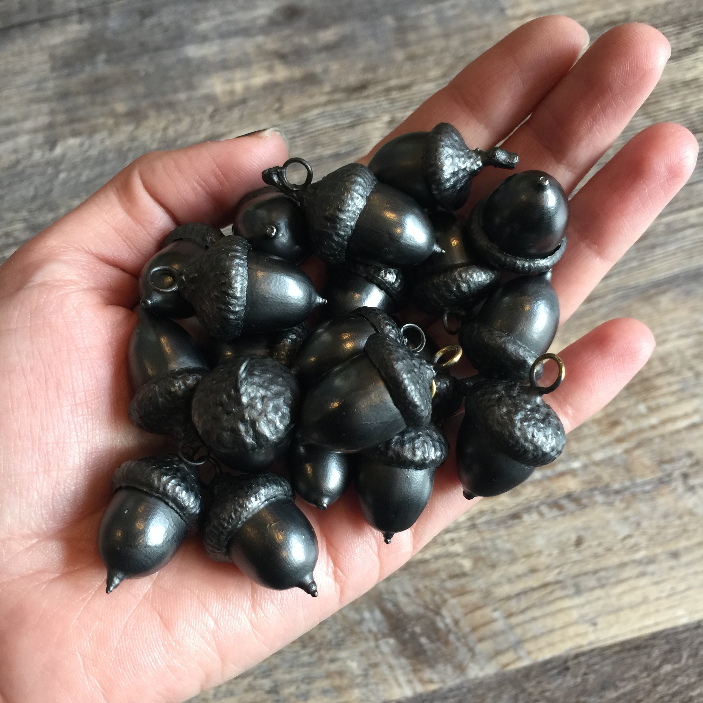 Water Base Conductive Paint for Electroforming | 2oz Jar Graphite Conductive Paint for Electroformed Jewelry | Copper Electroforming Supply - Enchanted Leaves