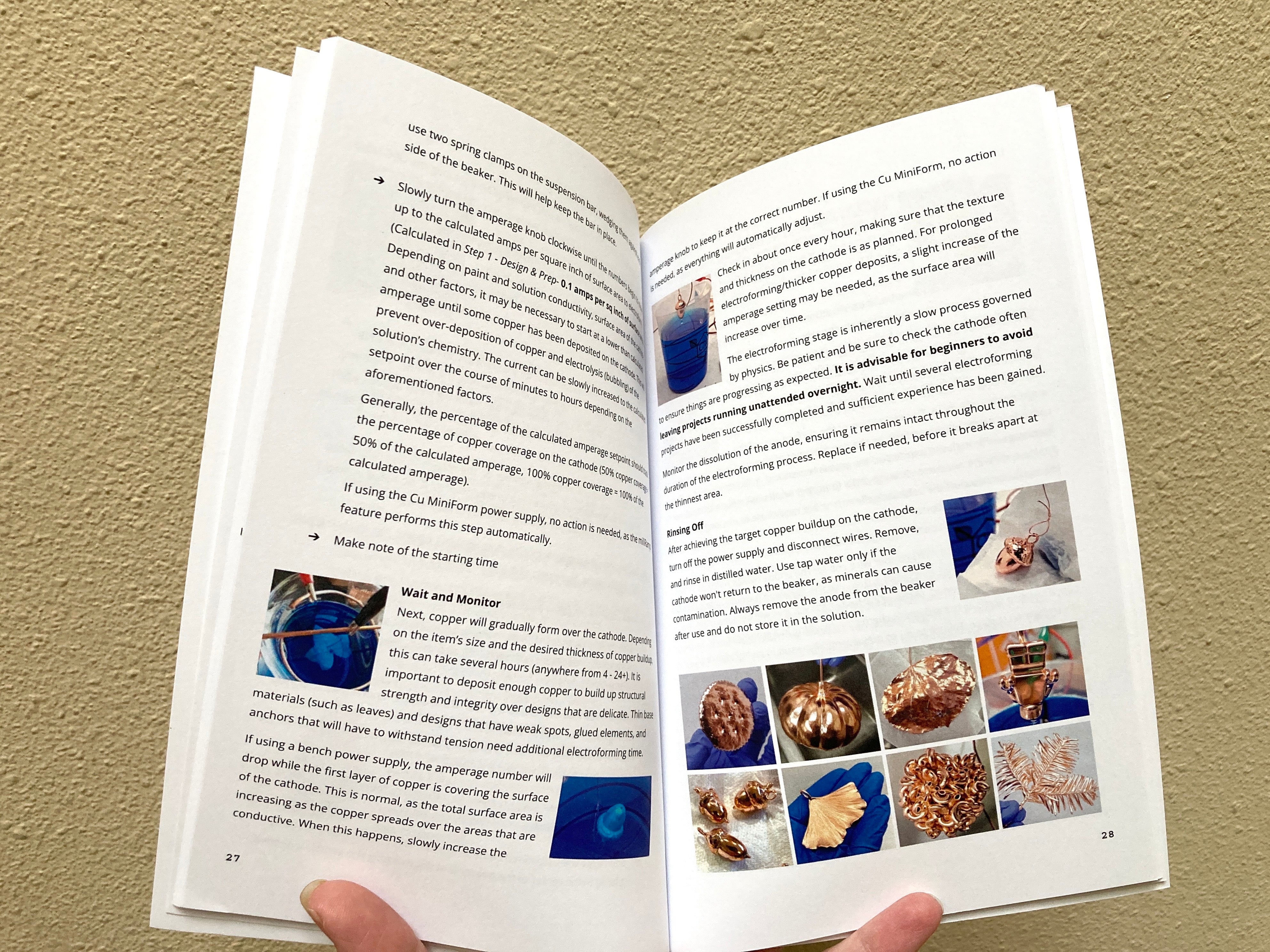 Electroforming Kit | Learn How to Copper Electroform Jewelry | Cu Electroforming Starter Kit | With 5 Amp MiniForm XL Power Supply