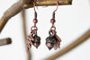 Copper Acorn Charm Earrings | Fall Acorn | Nature Jewelry | Woodland Acorn Earrings - Enchanted Leaves - Nature Jewelry - Unique Handmade Gifts