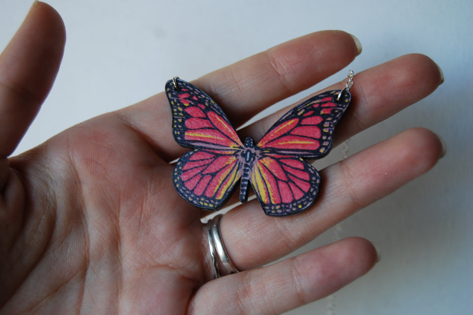 monarch butterfly necklace Archives ⋆ Behold Jewelry & Designs - West  Hartford, CT